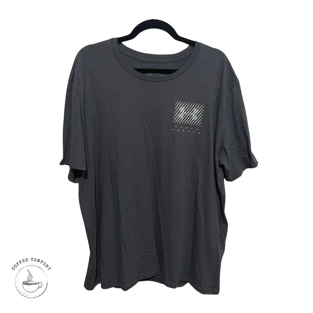XL Under Armour Mens Grey Athletic T-Shirt
